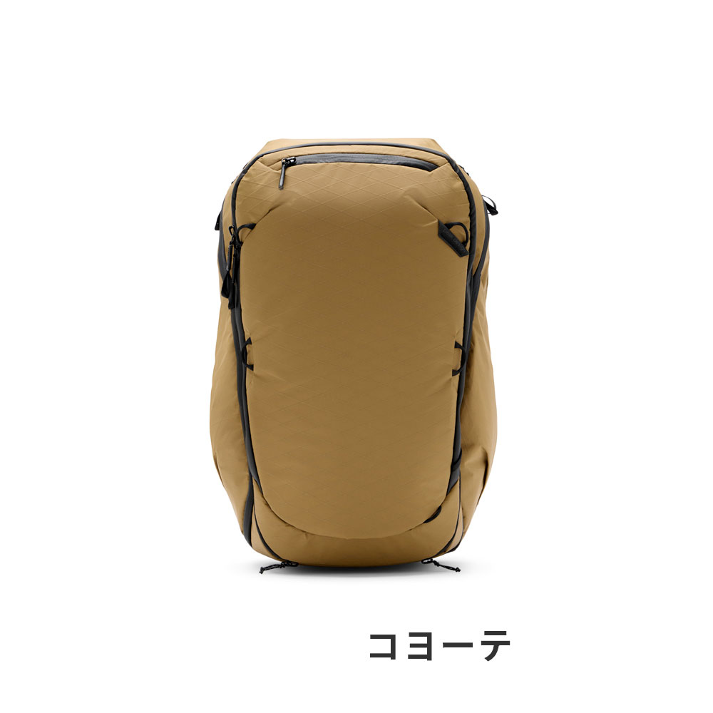 楽天市場】peakdesign トラベルバックパック 45L [ブラック／セージ