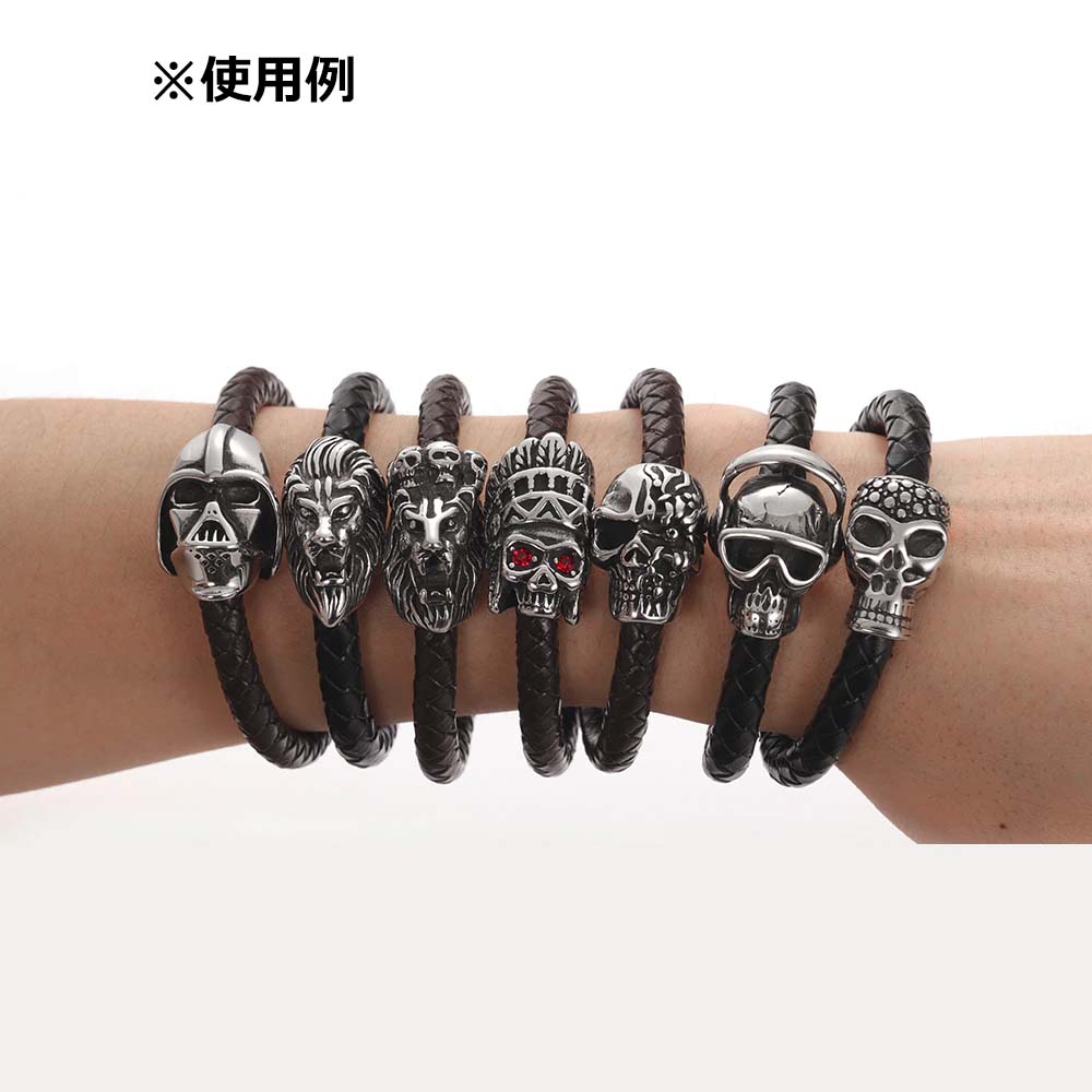 楽天市場】[ 太さ8mm用 丸ひも用 ] サイバースカル マグネットエンド