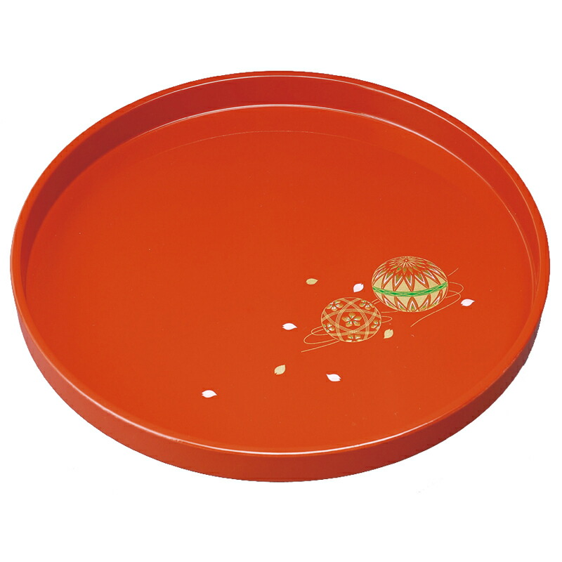 楽天市場】朱 塗り 盆の通販