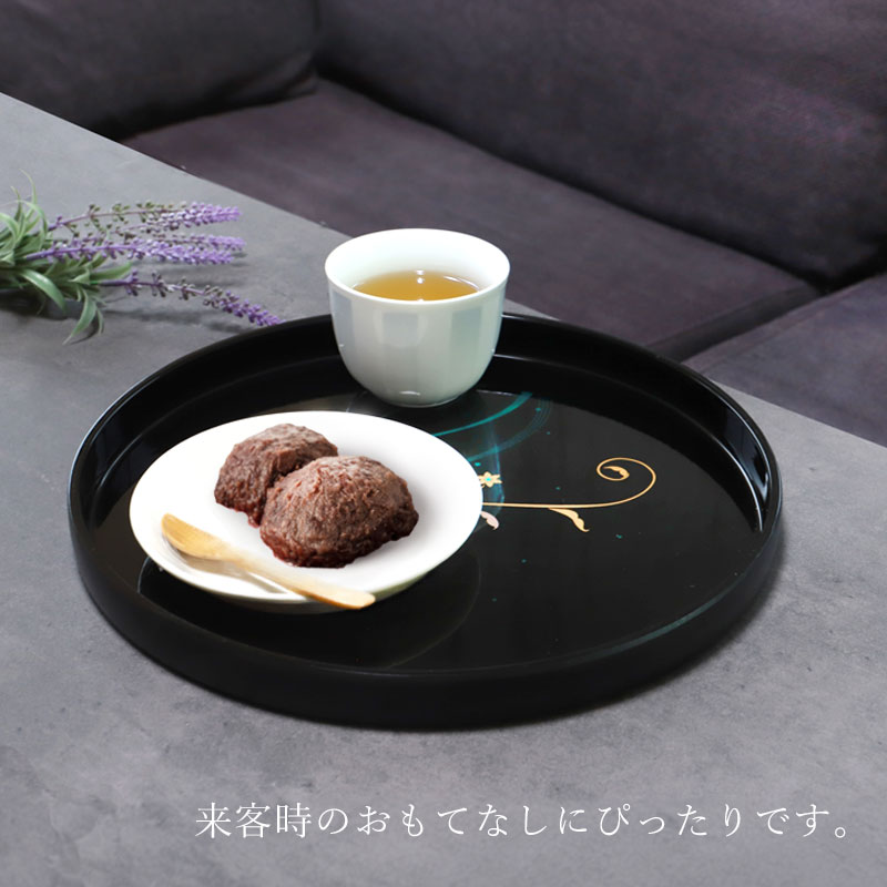 楽天市場】【10％OFF】【4日20時〜50%クーポン開始】 お盆 丸盆 30cm