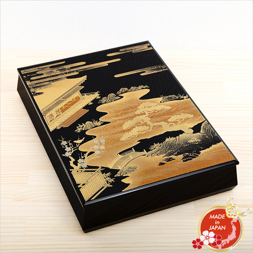 楽天市場】会津塗 面取文庫 初音 漆器 日本製 外国人向け 日本土産