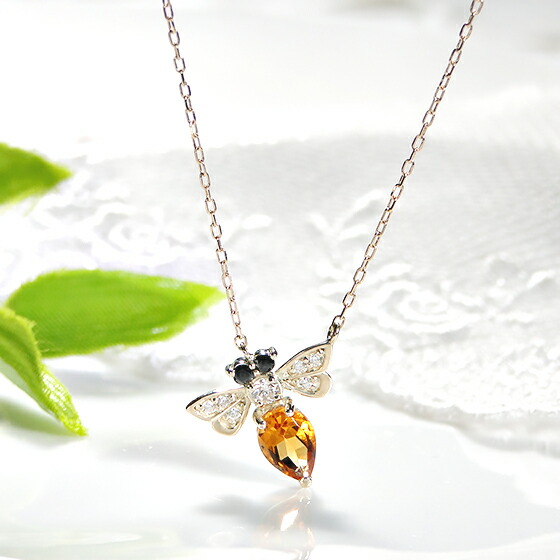 楽天市場】【送料無料】K10YG 蜂 ペンダントはち ハチ 蜜蜂 ゴールド