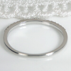 楽天市場】【送料無料】Pt950【0.10c】ダイヤモンド ハーフエタニティ