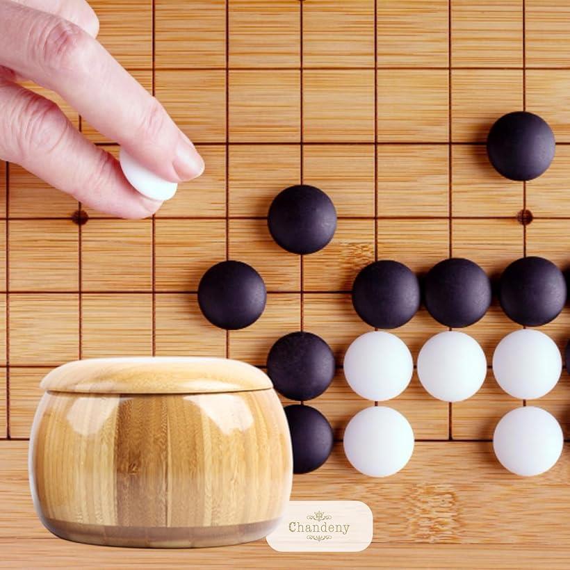 楽天市場】竹製 碁石入れ ナチュラル 囲碁 碁石ケース おもちゃ ゲーム