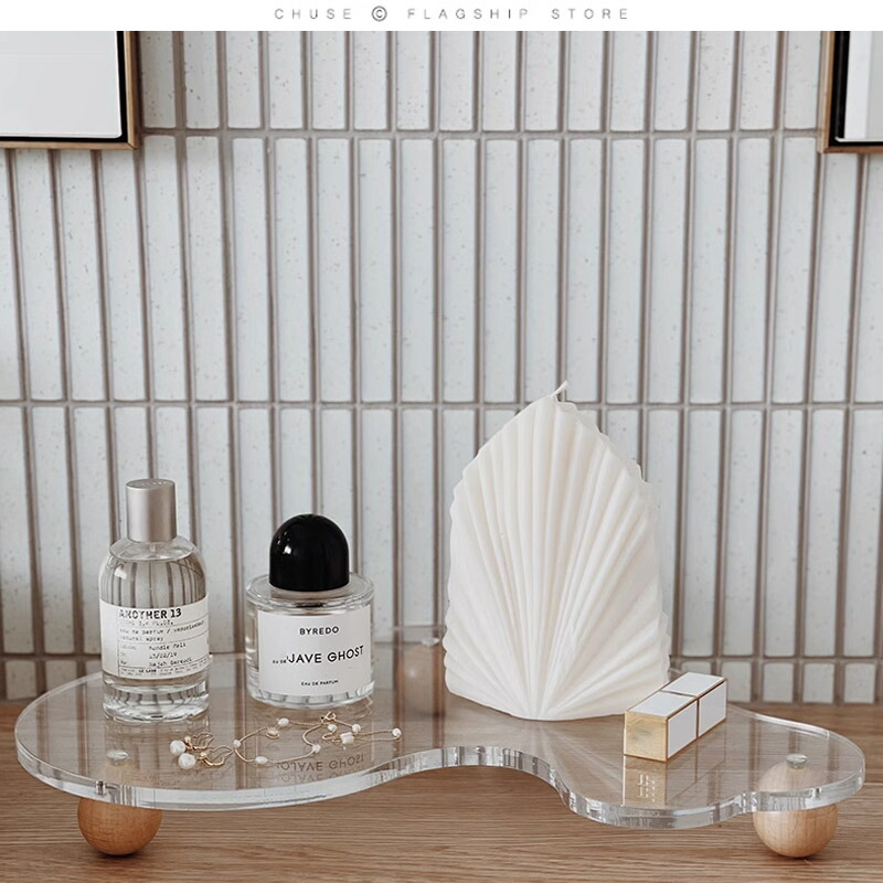 楽天市場】送料無料 アクセサリープレート アクリルトレイ