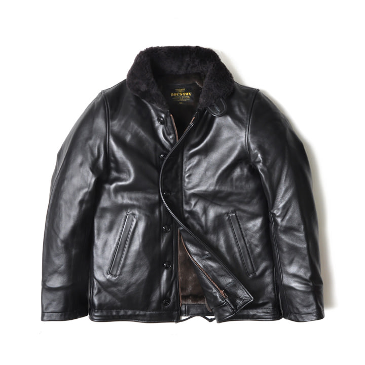 楽天市場】N-1 デッキジャケット レザージャケット メンズ 大きい