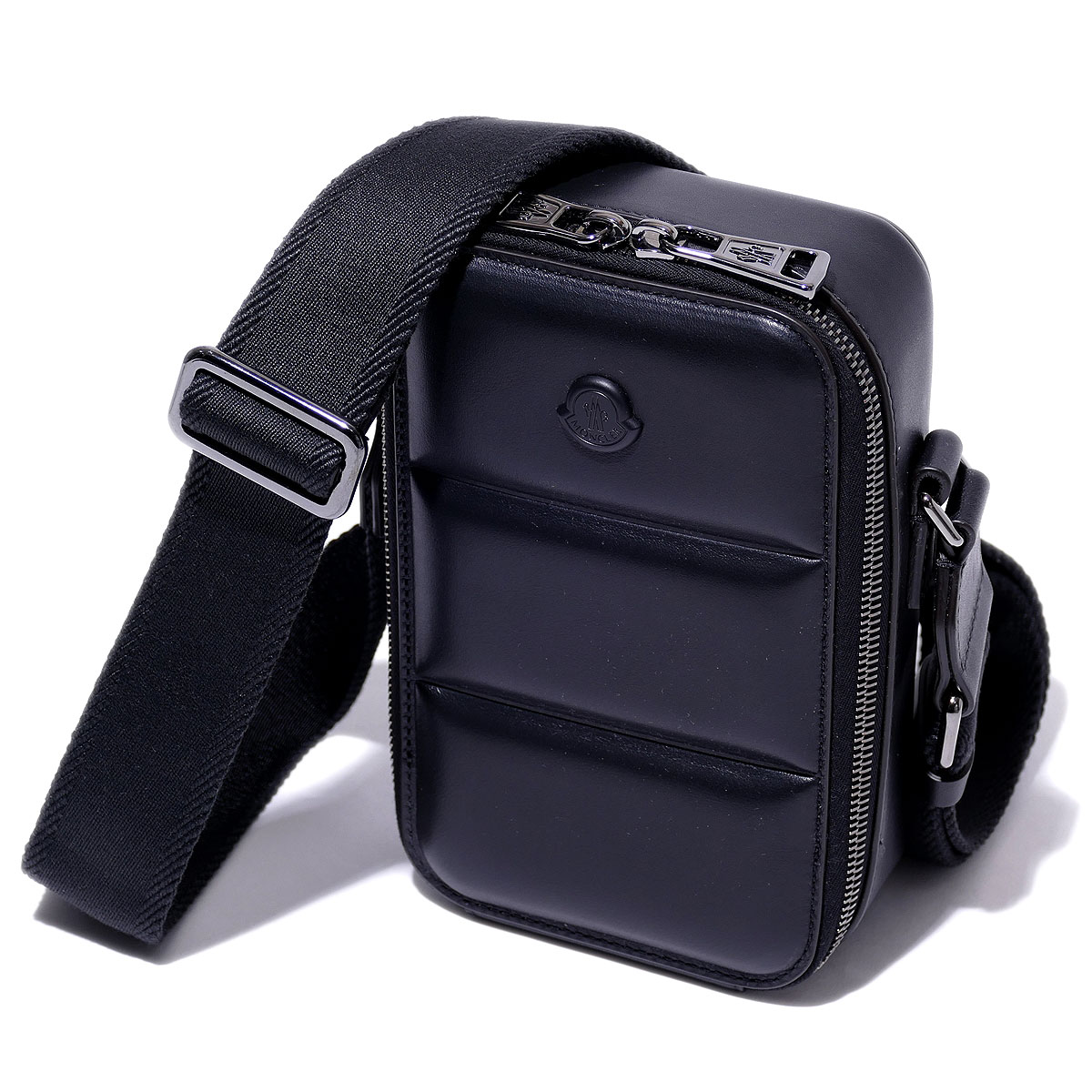 楽天市場】モンクレール 本革クロスボディバッグ 5L00002 999ブラック