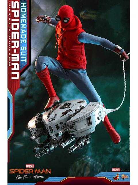 楽天市場】HOTTOYS スパイダーマン（ホームメイド・スーツ版