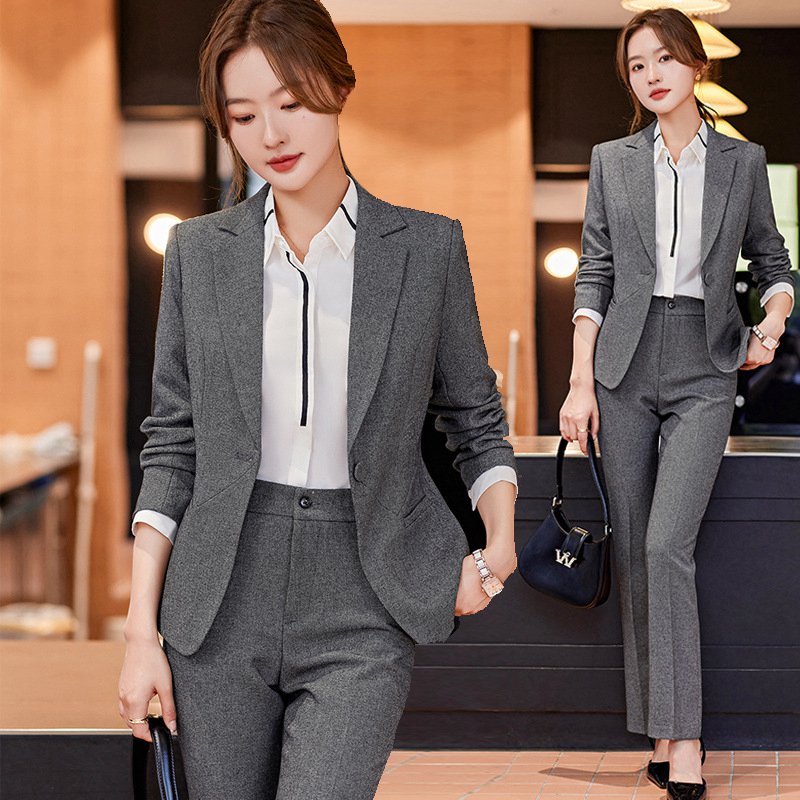 楽天市場】セットアップ レディース 通勤 スーツ パンツスーツ