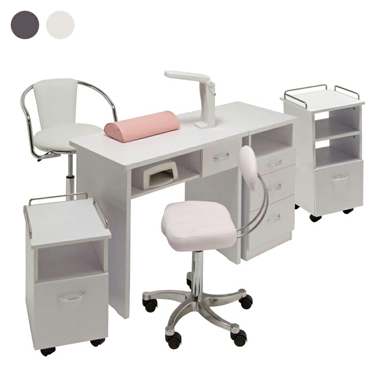 楽天市場】BASICネイルテーブル4点セット FV-5712 SET4 : moise 楽天市場店