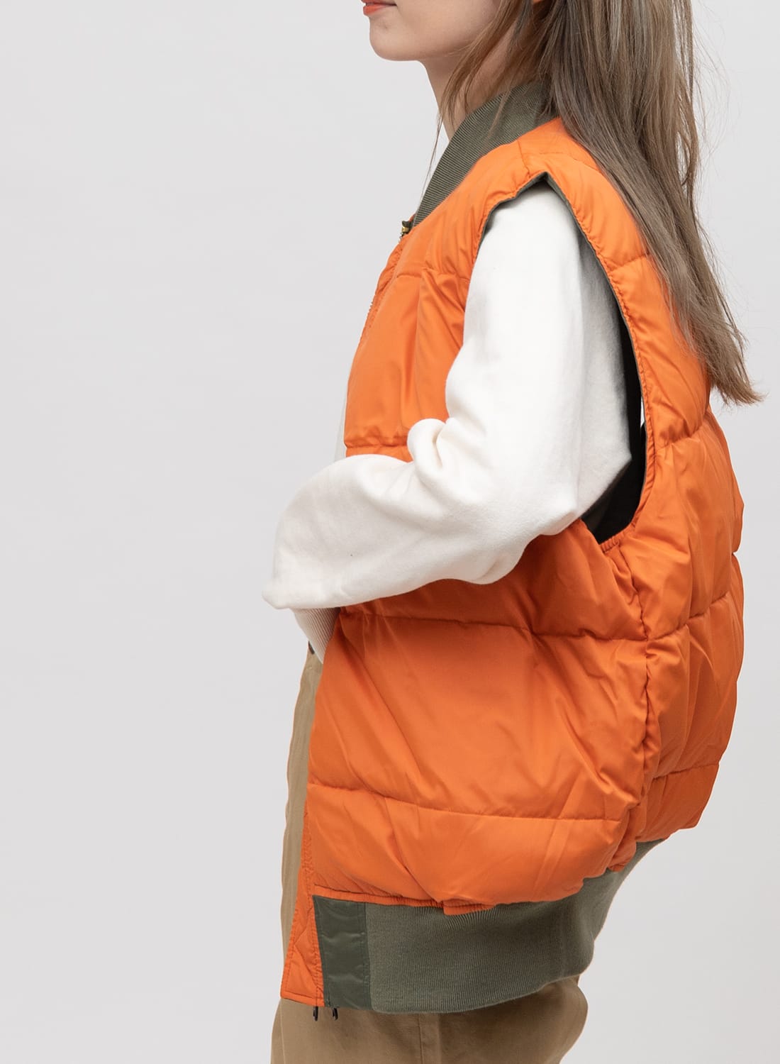 楽天市場】【50％OFF SALE セール】ALPHA(アルファ)MA-1 DOWN VEST(MA