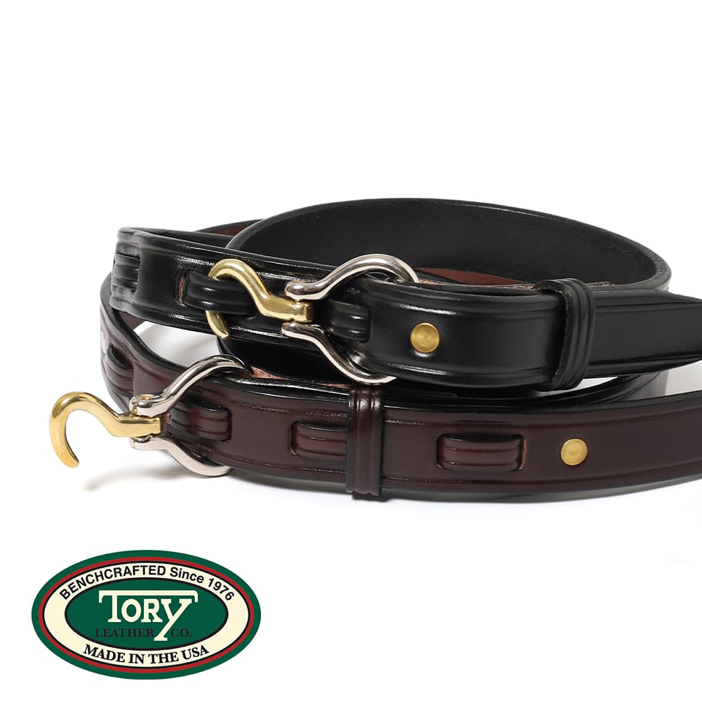 楽天市場】TORY LEATHER(トリーレザー)1inch Bridle Leather 2 Tone