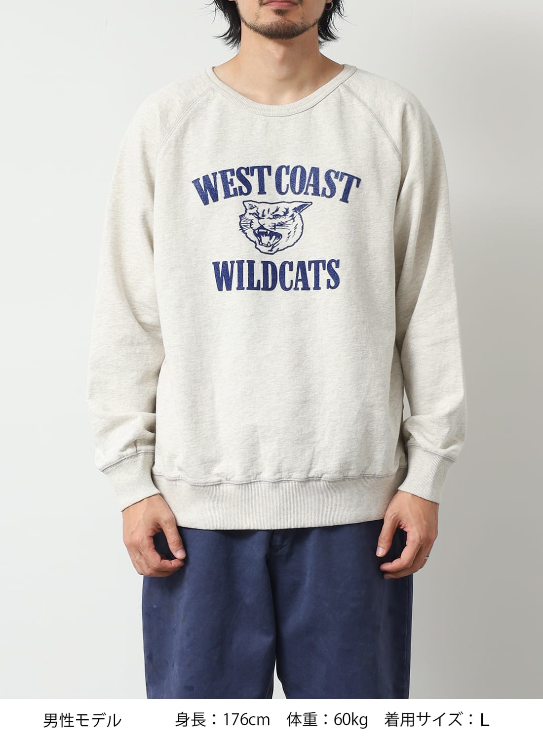 楽天市場】【返品交換送料無料】Mixta(ミクスタ)/WILDCATS CREW SWEAT