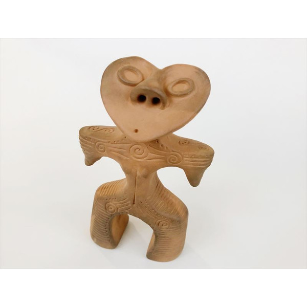 楽天市場】ハート形土偶 レプリカ 陶器製 群馬 重要文化財 縄文時代