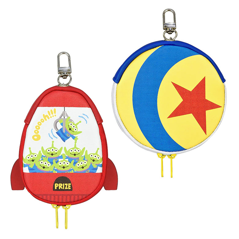 楽天市場】ディズニー ピクサー リール式 キーケース Wファスナー 鍵が