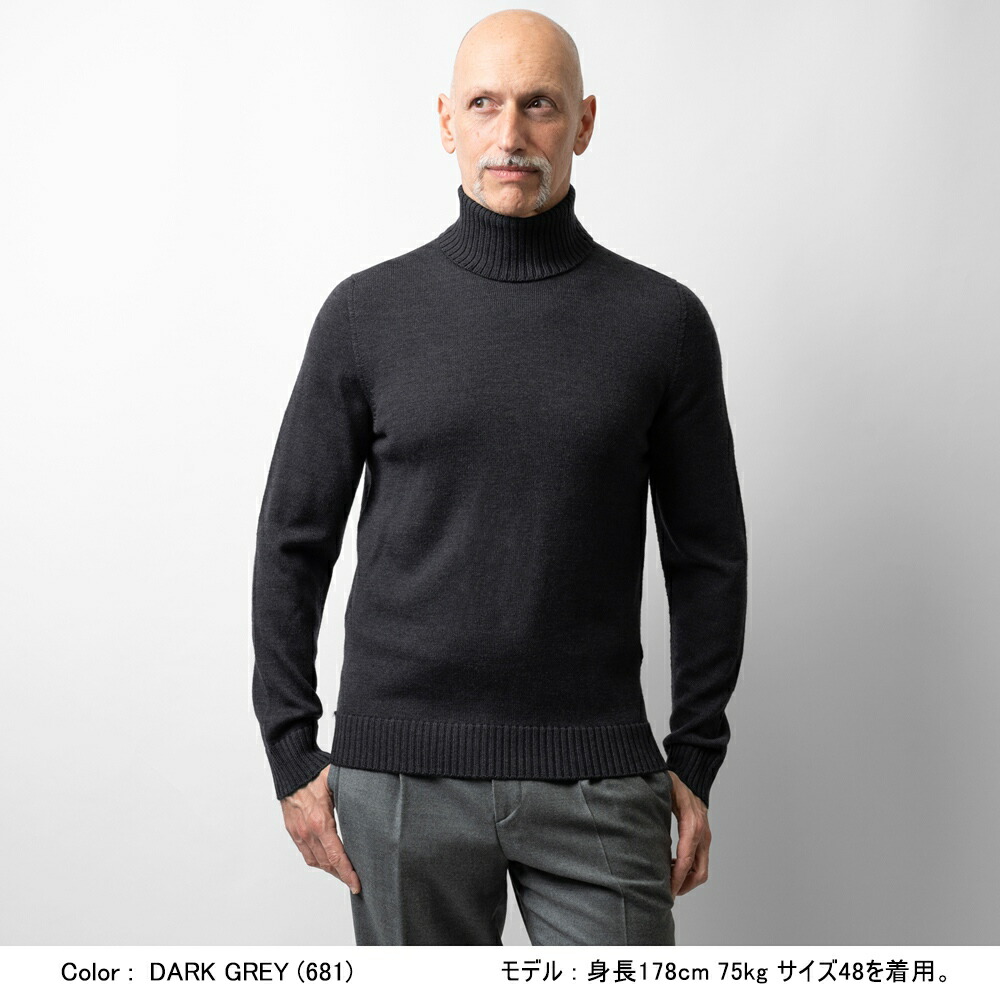 楽天市場】ドルモア DRUMOHR ニット タートルネック ミドルゲージ M104