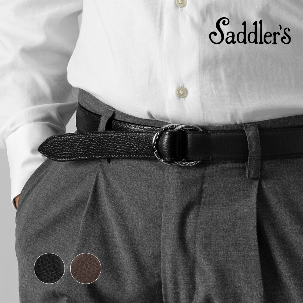 楽天市場】サドラーズ Saddler's リングベルト シボ革（グレイン