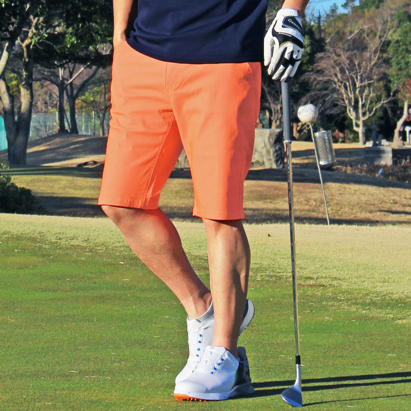 楽天市場】パンツ（カラーオレンジ）（メンズウェア｜ウェア）：ゴルフ