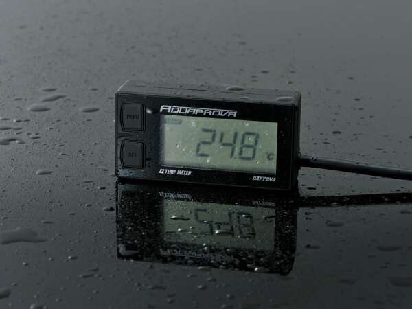 楽天市場】デイトナ DAYTONA バイク用 デジタル水温計 AQUAPROVA