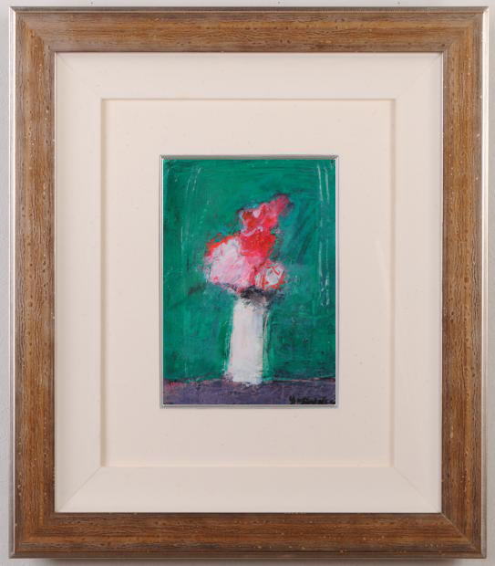 楽天市場】【作家名】吉岡耕二 【作品名】花・1 花 絵画 抽象画 静物