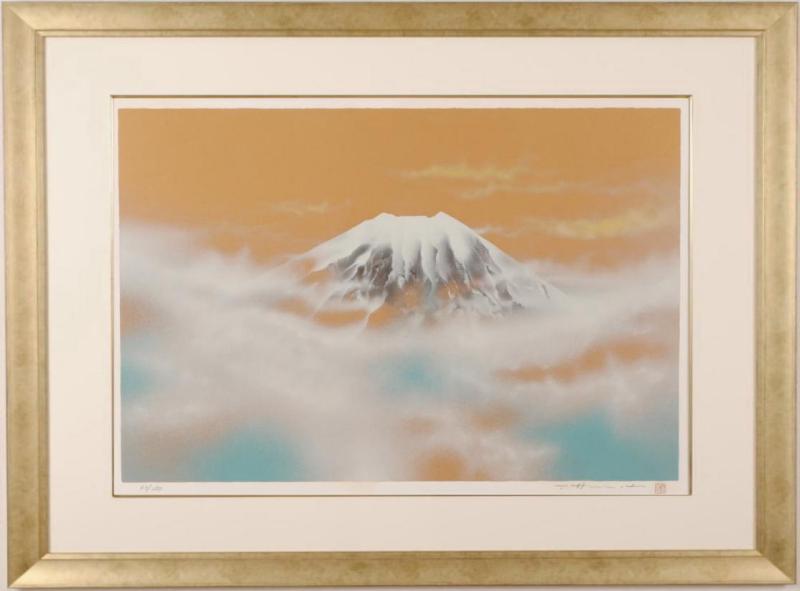 楽天市場】浜田泰介 霊峰富士 富士山 絵画 風景画 インテリア 和風