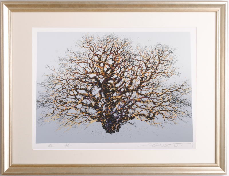 楽天市場】池上壮豊 刻 木 絵画 老木 樹 シルクスクリーン 版画