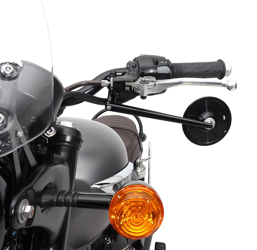 楽天市場】トライアンフ ボンネビルT100/T120 アンダーバーミラー