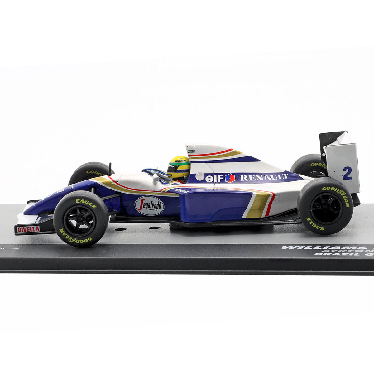 楽天市場】アイルトンセナ 模型 1/43 スケール ウィリアムズ ルノー