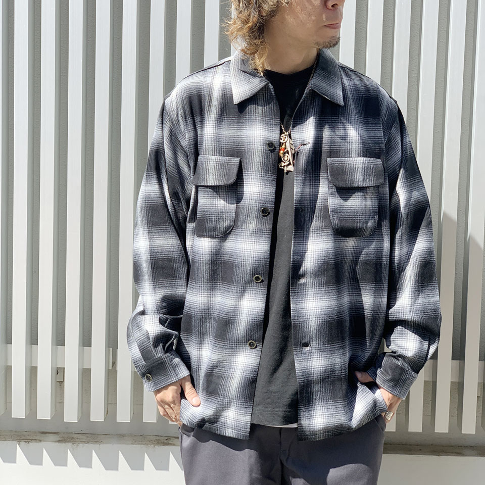 楽天市場】全2色 タウンクラフト TOWNCRAFT オンブレチェックシャツ