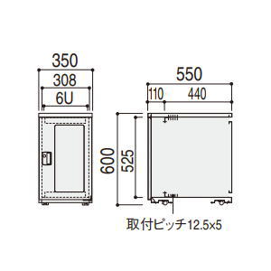 楽天市場】内田洋行 ウチダ UCHIDA LAN用ワゴン DNシリーズ EIA規格19