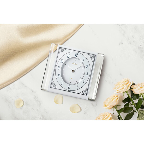 楽天市場】SEIKO ギフト包装無料 セイコークロック エムブレム EMBLEM