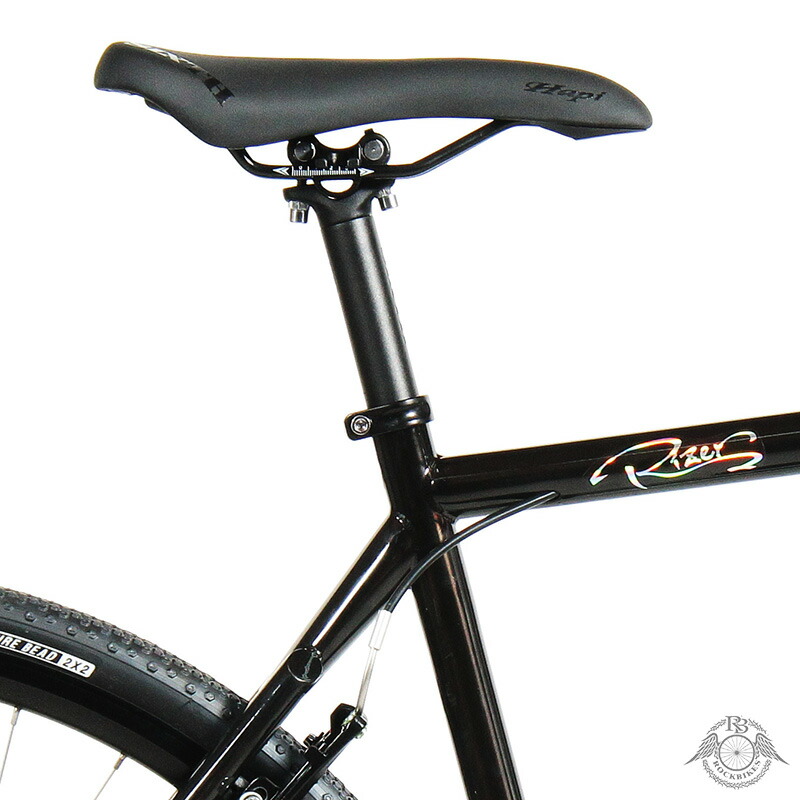 楽天市場】クロモリ ピスト バイク ROCKBIKES Rizer Trans Black
