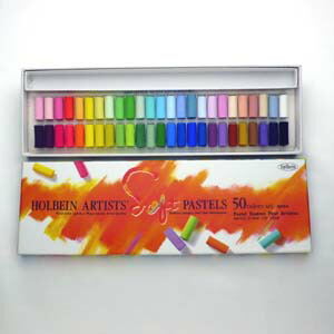 楽天市場】ホルベインアーチストソフトパステル50色セット : 中善画廊
