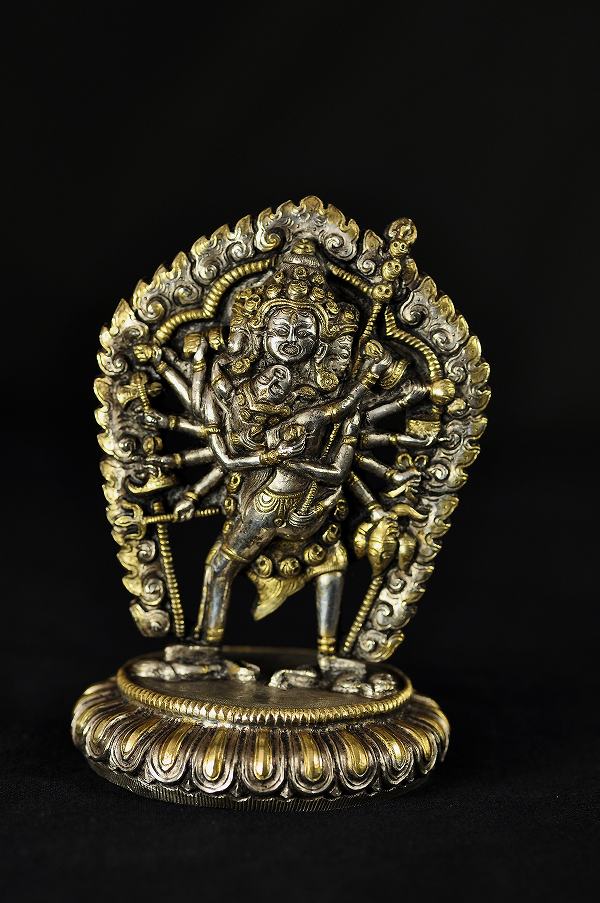 楽天市場】チャクラサンバラ 銀製鍍金 : 仏像仏画チベット美術卸の天竺堂