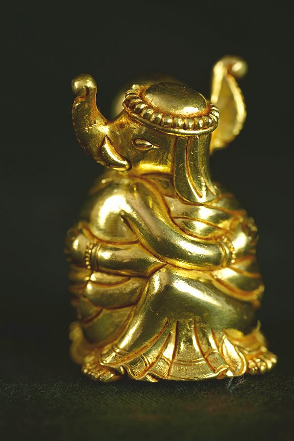 楽天市場】聖天（歓喜天）銅造鍍金彫金仕上げ : 仏像仏画チベット美術