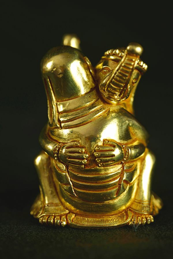 楽天市場】聖天（歓喜天）銅造鍍金彫金仕上げ : 仏像仏画チベット美術