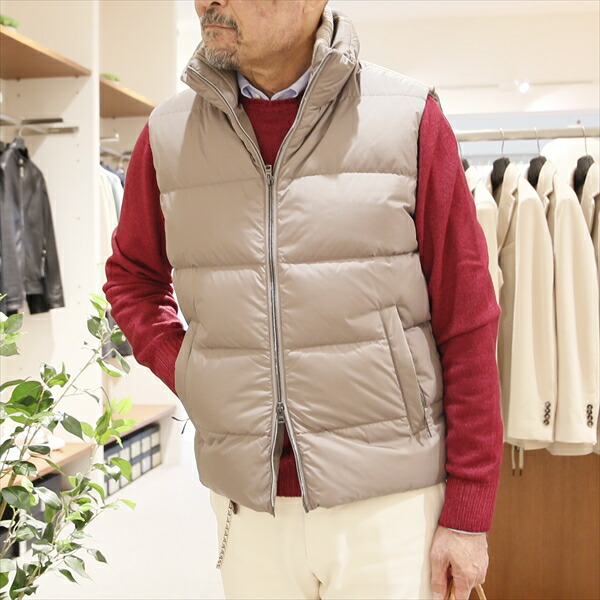 楽天市場】HERNO ヘルノ [秋冬] ダウンベスト POLAR-TECH リブネック