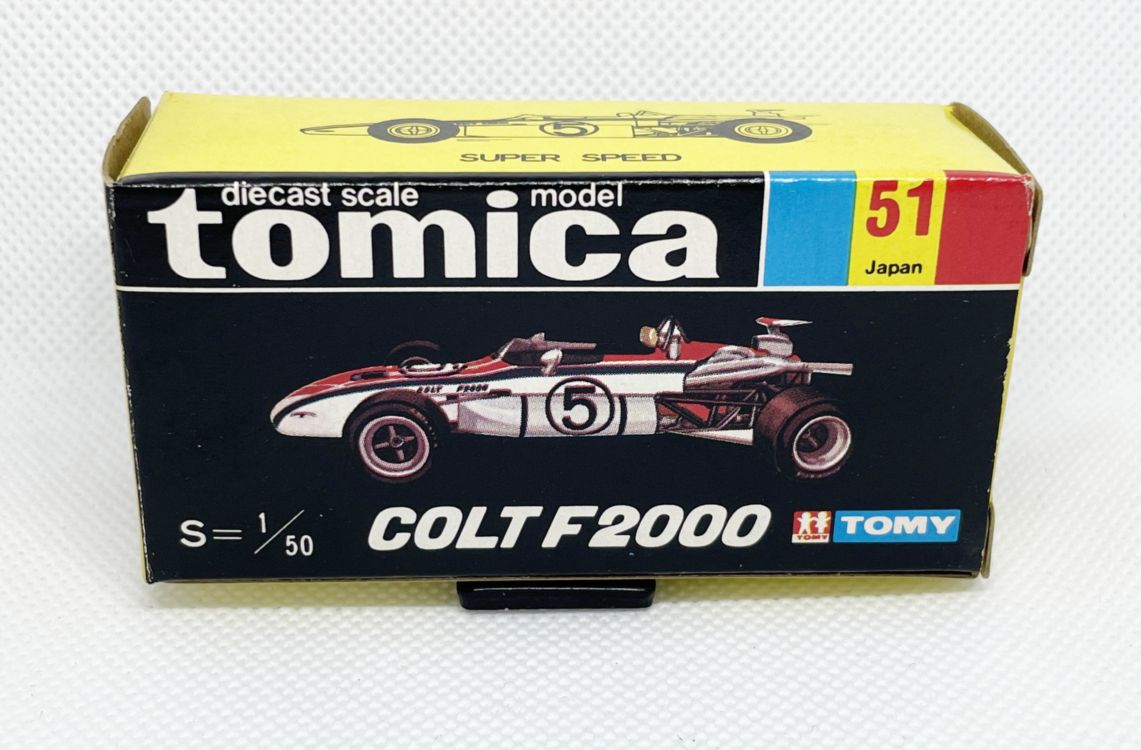 楽天市場】黒箱 トミカ 51 コルトF2000 : 中村模型店