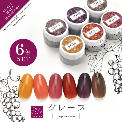 楽天市場】【全6色セット】 パープル フルーツ グレープ SW 果実