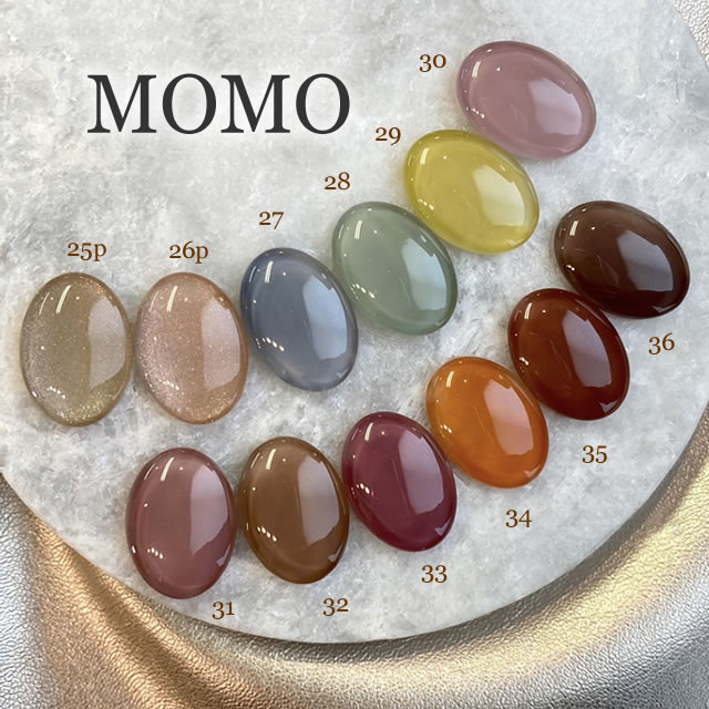 楽天市場】□カラージェル MOMO by nail for all 3g 25-36 《10個まで