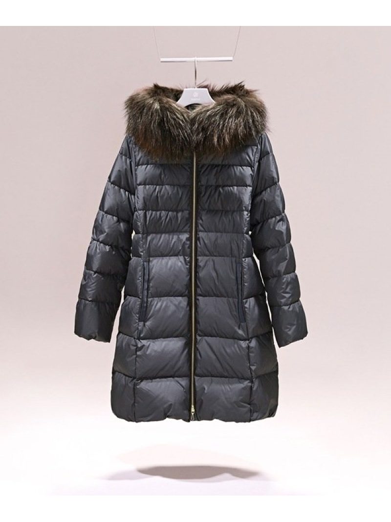 楽天市場】【SALE／20%OFF】西川ダウン/ラクーンファーロングダウン