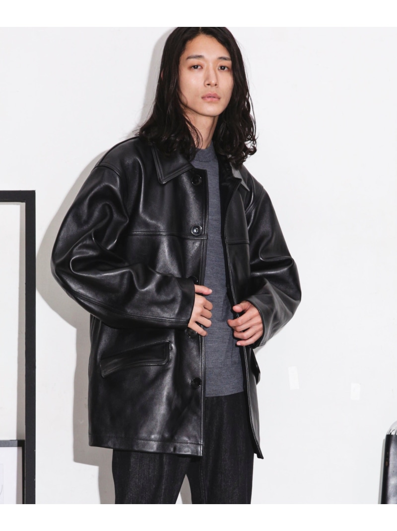 楽天市場】【SALE／40%OFF】SCHOTT/別注 LEATHER CAR COAT NANO