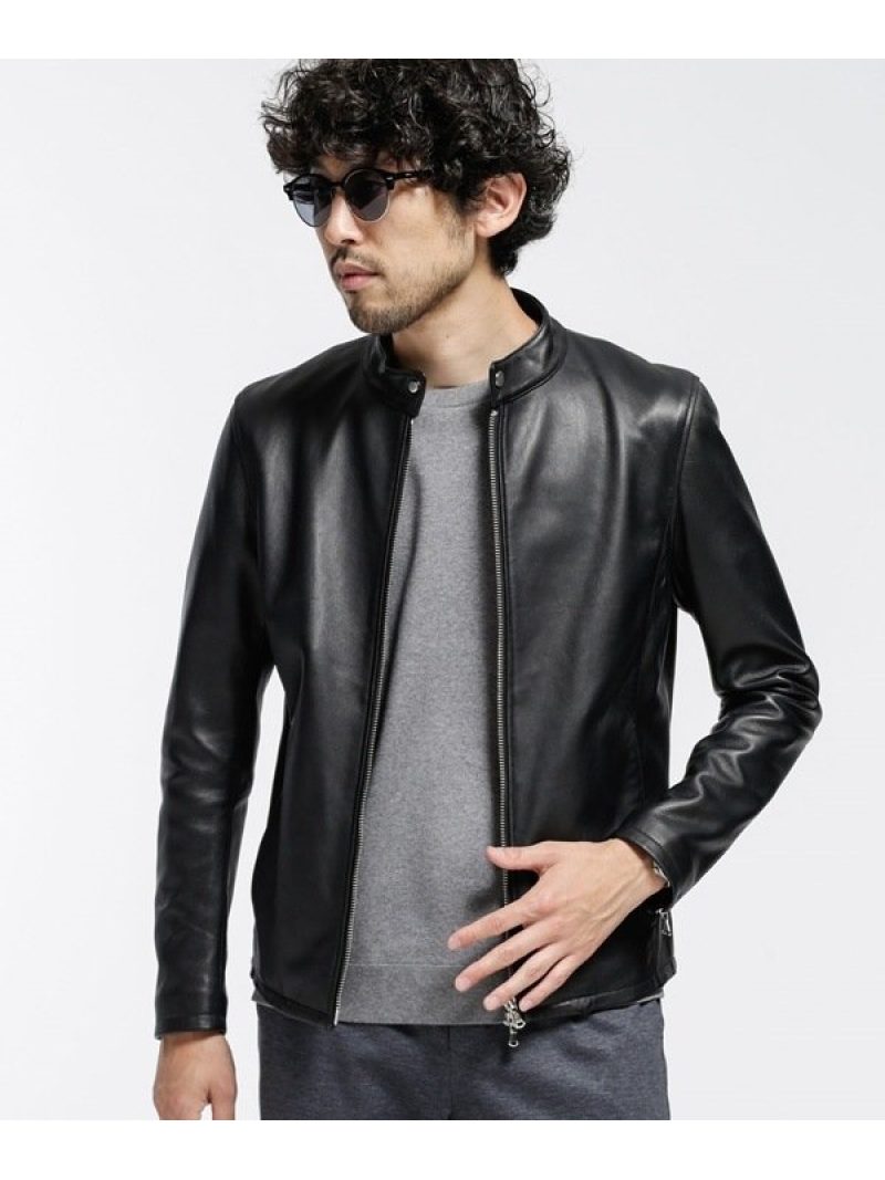 楽天市場】WONDER LIGHT LEATHER シングルライダース NANO universe