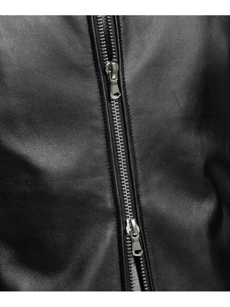 楽天市場】WONDER LIGHT LEATHER シングルライダース NANO universe