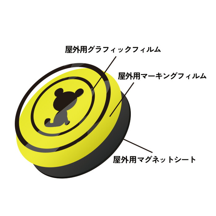 楽天市場】rabbit in car お先にどうぞ うさぎが乗ってますマグネット