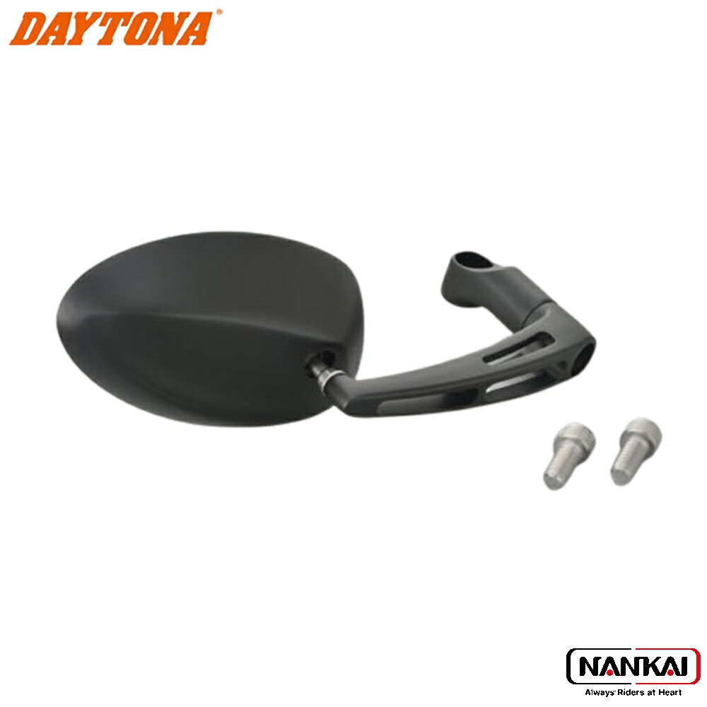 楽天市場】DAYTONA (デイトナ) パラレルミラーオーバル右用ブラスト