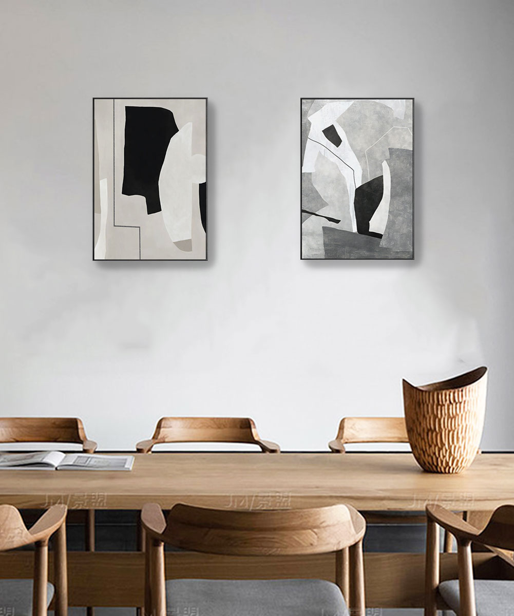 楽天市場】アートポスター キャンバスアート 抽象画 フレーム付き 絵画