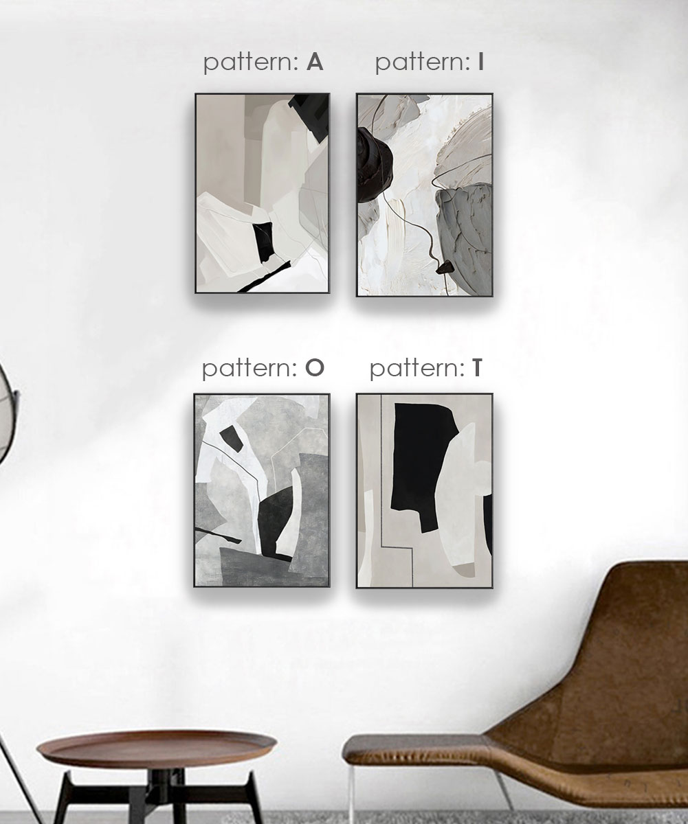 楽天市場】アートポスター キャンバスアート 抽象画 フレーム付き 絵画