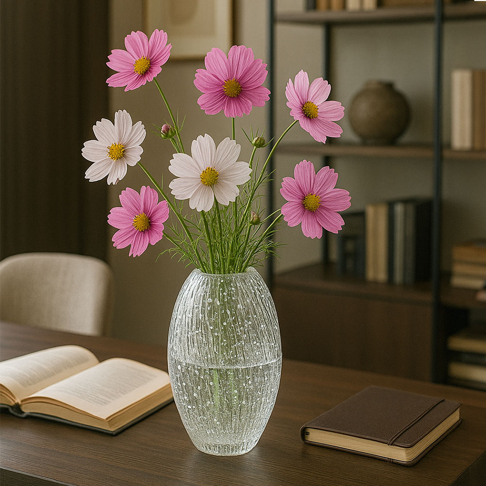 楽天市場】花瓶 花びん フラワーベース 蓄光 ガラス おしゃれ かわいい