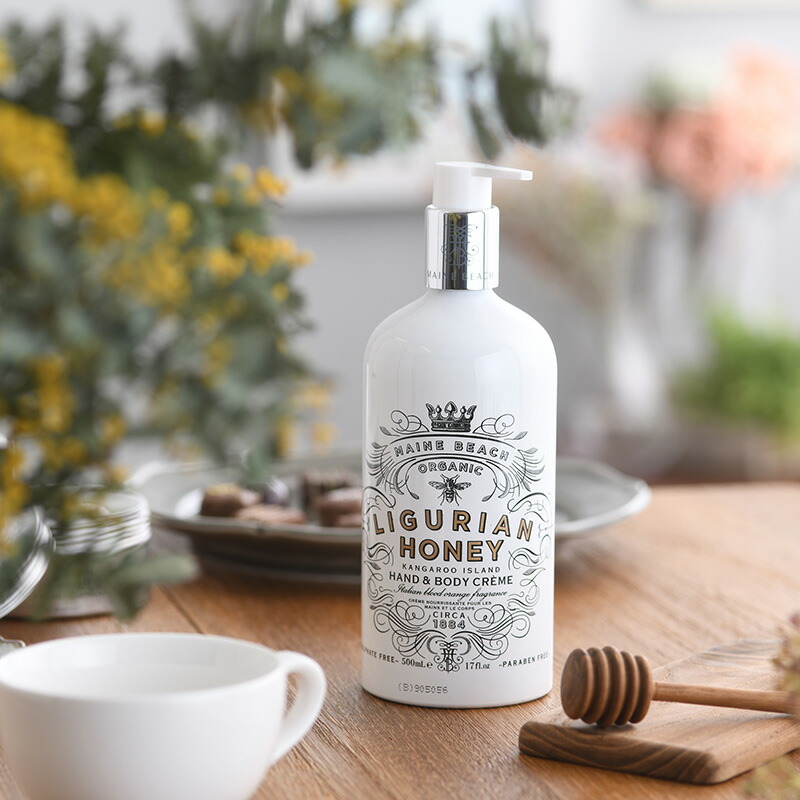 楽天市場】MAINE BEACH マインビーチ Ligurian Honey ハンド＆ボディ